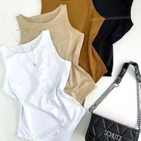 Body em Suplex Regata Lara Ref. 593