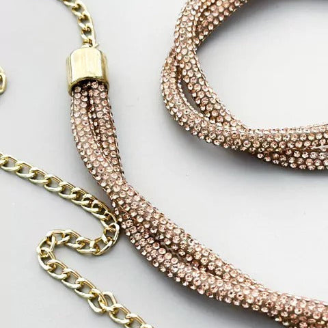 Cinto Feminino com Strass Luana Ref. 612