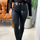 Calça Feminina Disco em Cirrê Rachel Ref. 692